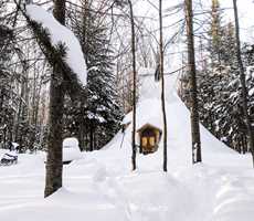 Séjour en tipi - Hébergement Les pieds sur terre